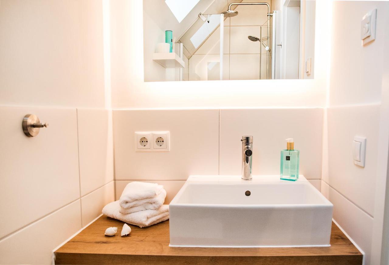 Ferienwohnung Beach Baby 2 부숨 외부 사진